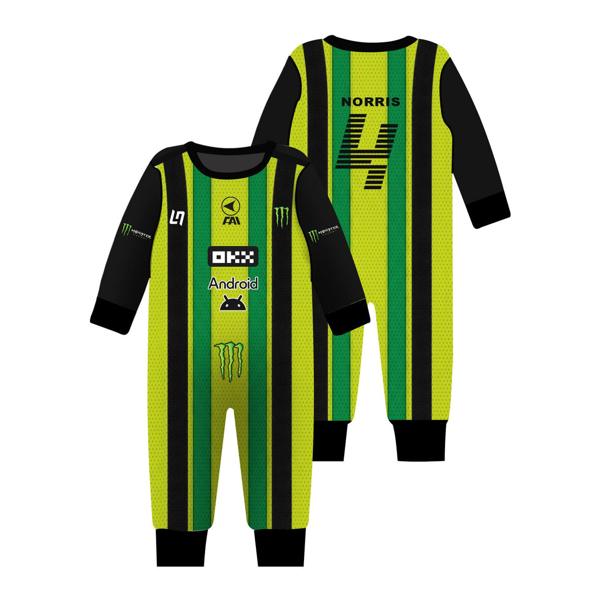 Lando Norris F1 Babysuit – McLaren Racing, LN4 Mini Racer