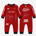 Charles Leclerc F1 Babysuit –  baby romper,  birthday gift suit, christmas, Halloween costume