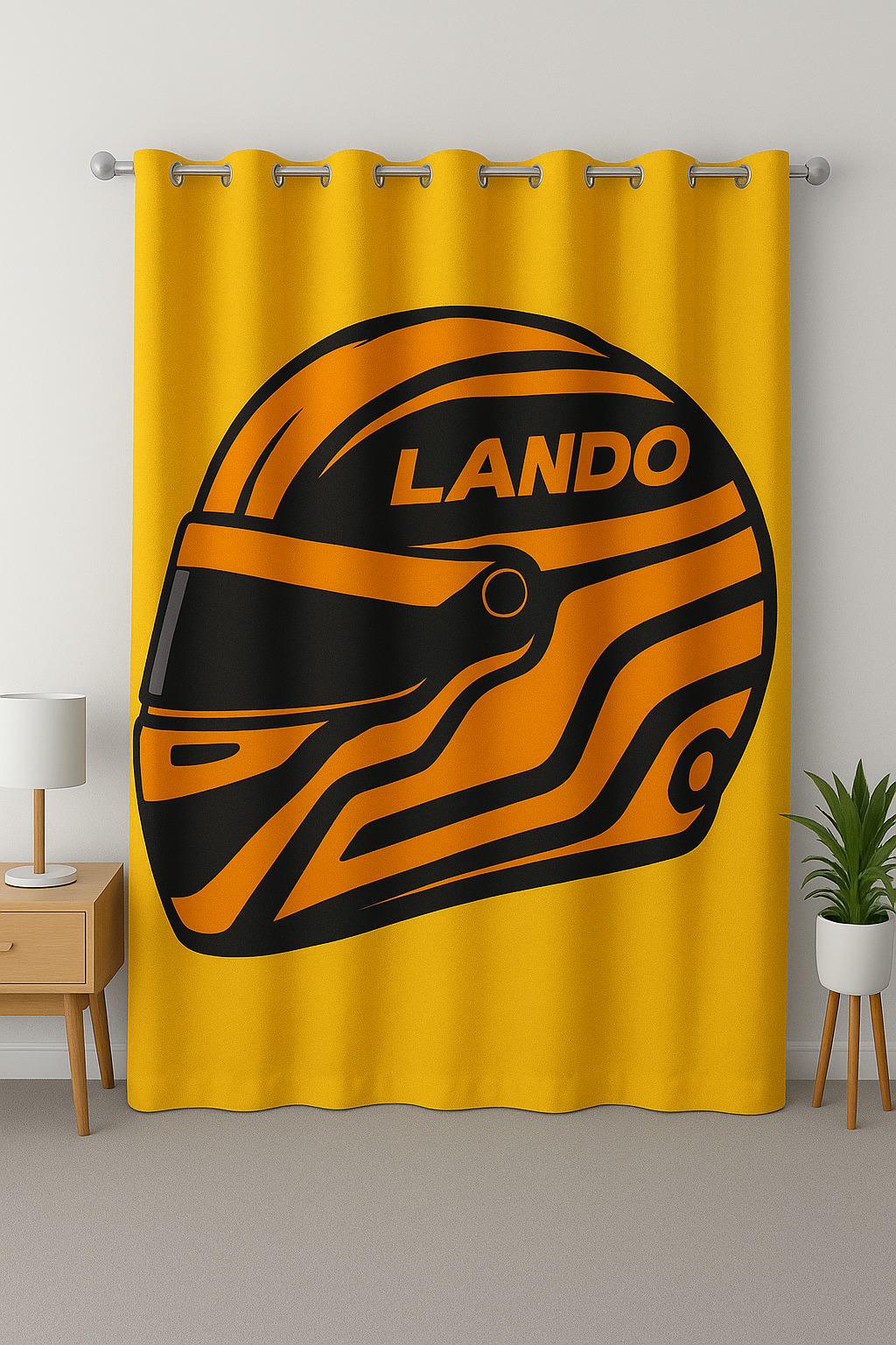Lando Norris F1 Curtains – LN4 McLaren Fan Decor