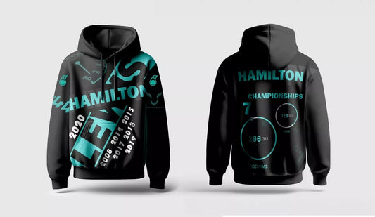 Formula 1 Hoodie | Lewis Hamilton Christmas costume | Ham 44 Team Pullover Clothes