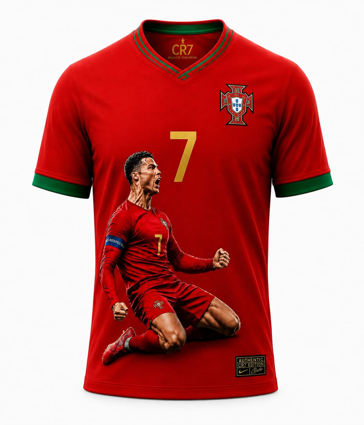Christiano Ronaldo Shirt- CR7 Ronaldo Tee- Christiano Ronaldo Football Jersey
