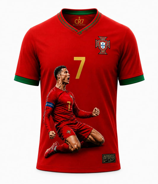 Christiano Ronaldo Shirt- CR7 Ronaldo Tee- Christiano Ronaldo Football Jersey