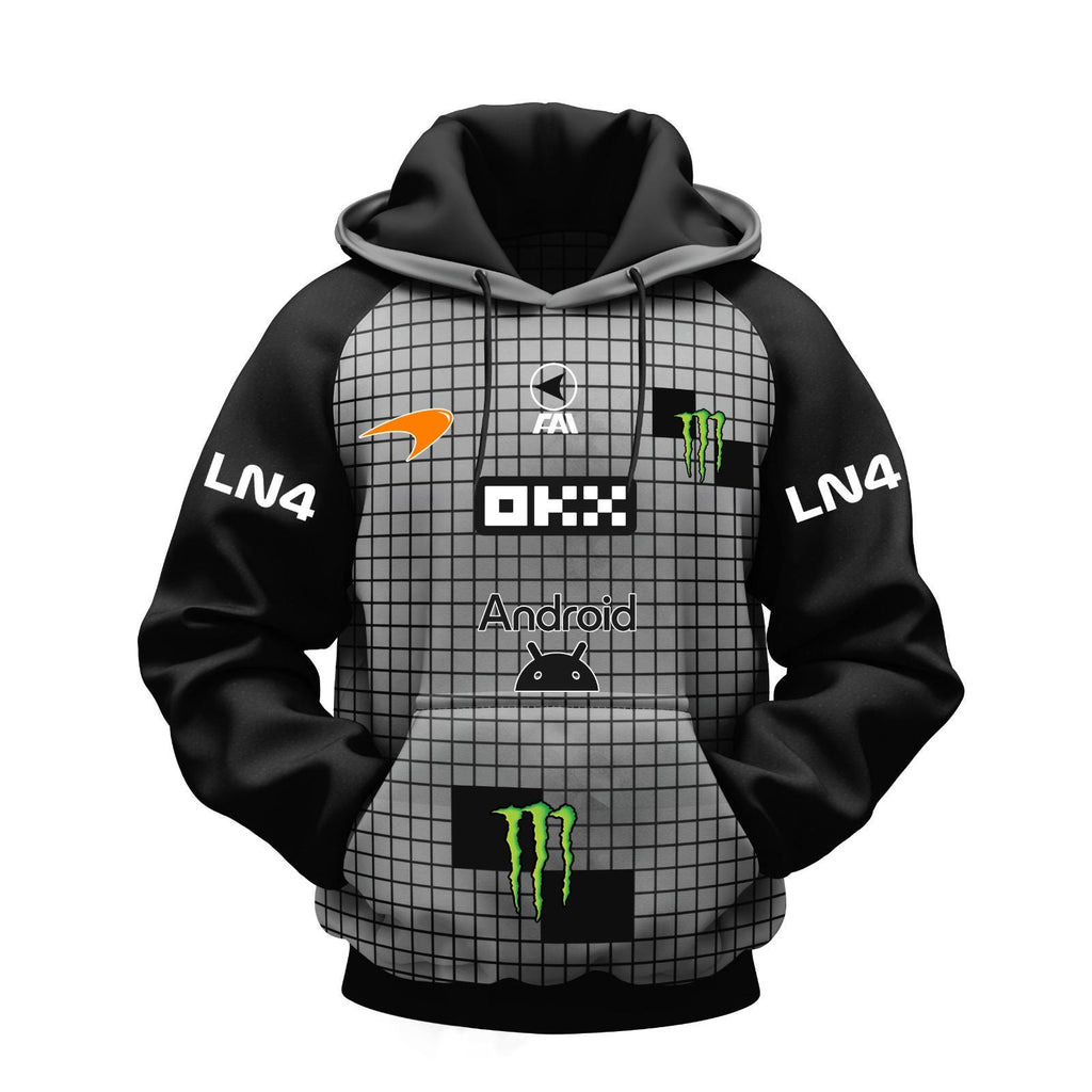 Lando Norris 4 hoodie-  Norris 4 Hoodie- Lando Norris Christmas jumper- formula 1 Christmas hoodie- Lando Norris Gift