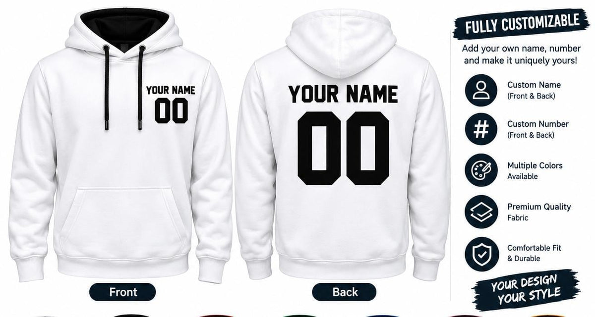 Customized Hoodie- Personalized Jumper- Custom women and men hoodies
