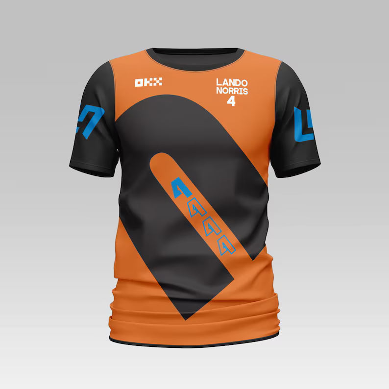 Lando Norris F1 T-Shirt: McLaren Racing Fan Apparel