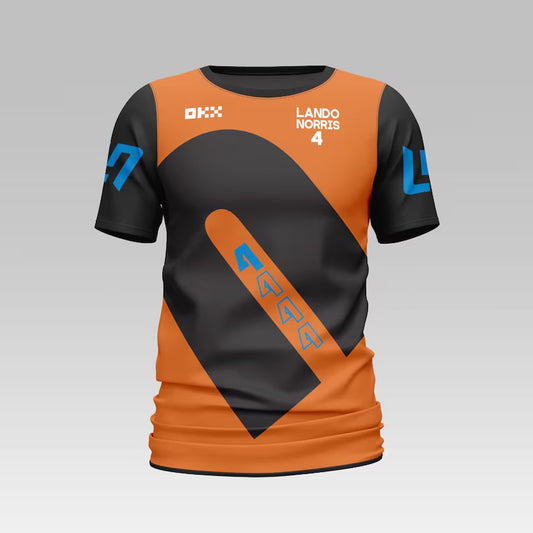 Lando Norris F1 T-Shirt: McLaren Racing Fan Apparel