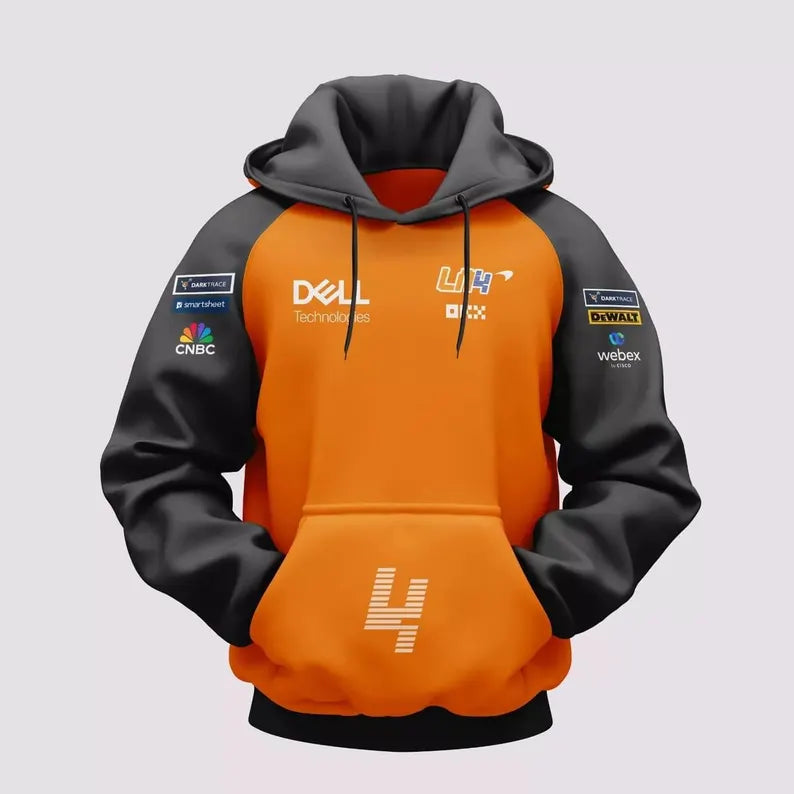 Lando norris hoodie, F1 mclaren hoodie, Formula 1 hoodie, f1 LN4 hoodie, hoodie gift, Birthday Gift Hoodie, Christmas F1 gift Norris hoodie