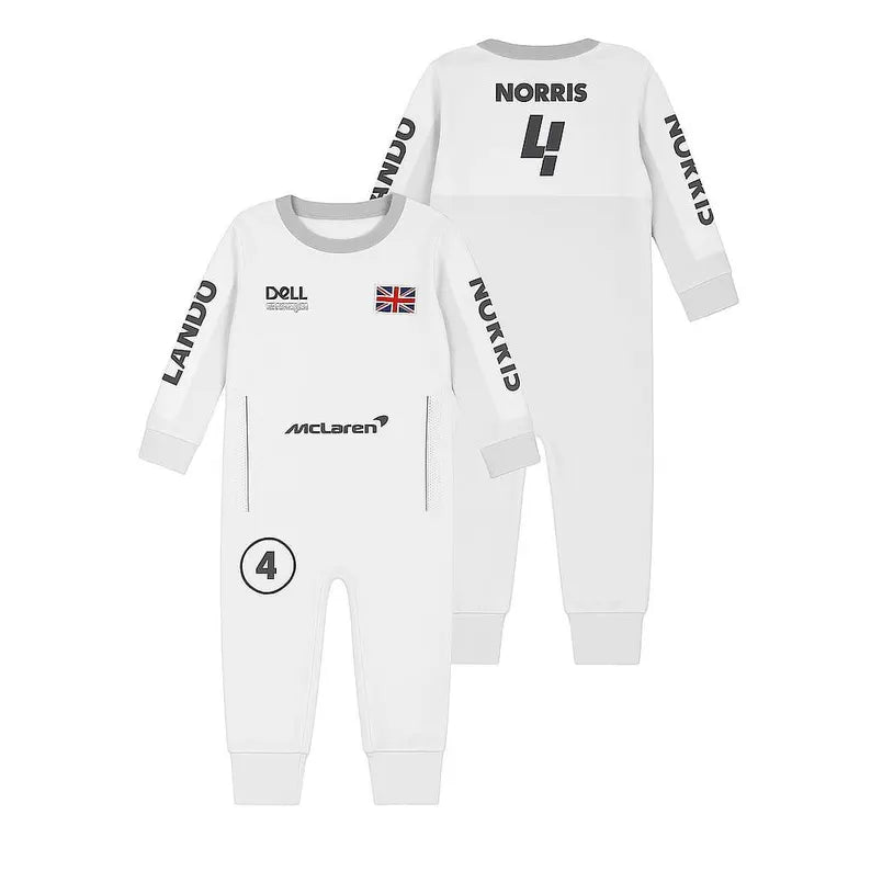 Lando Norris Babysuit, Lando Norris Baby romper, ester gift , ln4 baby suit, McLaren Baby Romper, Birthday gift babysuit, Christmas gift
