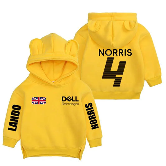 Lando Norris 4 kidshoodie, Lando Norris Baby hoodie, ester gift , ln4 baby suit, McLaren Baby Romper, Birthday gift babysuit, Christmas gift