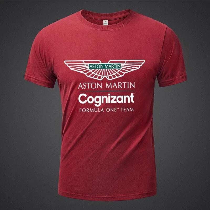 Formula 1 Team Aston Martin Men's T Shirt Selection of Colours NEW